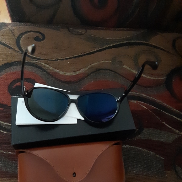 New Auth Aviators Polo Ralph Lauren Sunglasses RL9760 5001/59 62□13 140 3P Italy - Picture 5 of 7